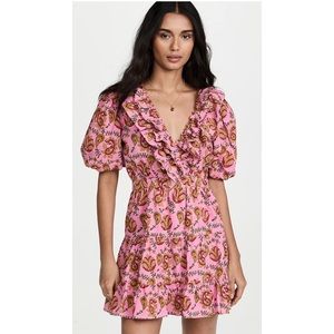 Rahi Amber dress in Hot Pink